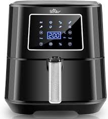 Freidora Sin Aceite Bear 1700W - 5.5L con 7 Programas