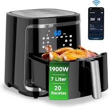Aigostar Cube Smart - Freidora de Aire Inteligente sin Aceite