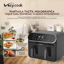 Freidora de Aire Doble Cestas 8L - 1700W