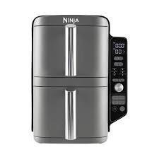 Ninja Doble Stack XL: Freidora de Aire 9.5L con Cestas Verticales